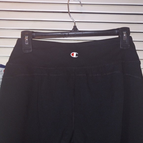 Champion Black Athleticwear Soft Touch Eco Jogger Size S Wicking Pockets NEW - Picture 7 of 11